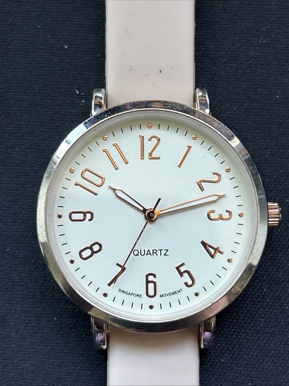 Charming Charlie Rose Gold And Silver Tone White Dial Women’s Quartz Watch